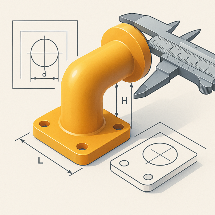 3D-модель детали с штангенциркулем — процесс реверс-инжиниринга и снятия размеров