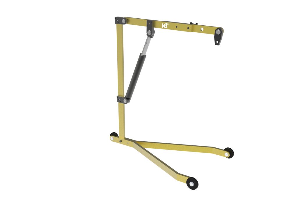 Изометрический вид гидравлического крана для автосервис