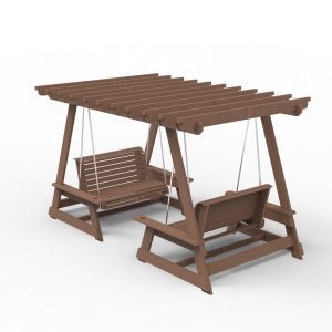 Качели 3d визуализация