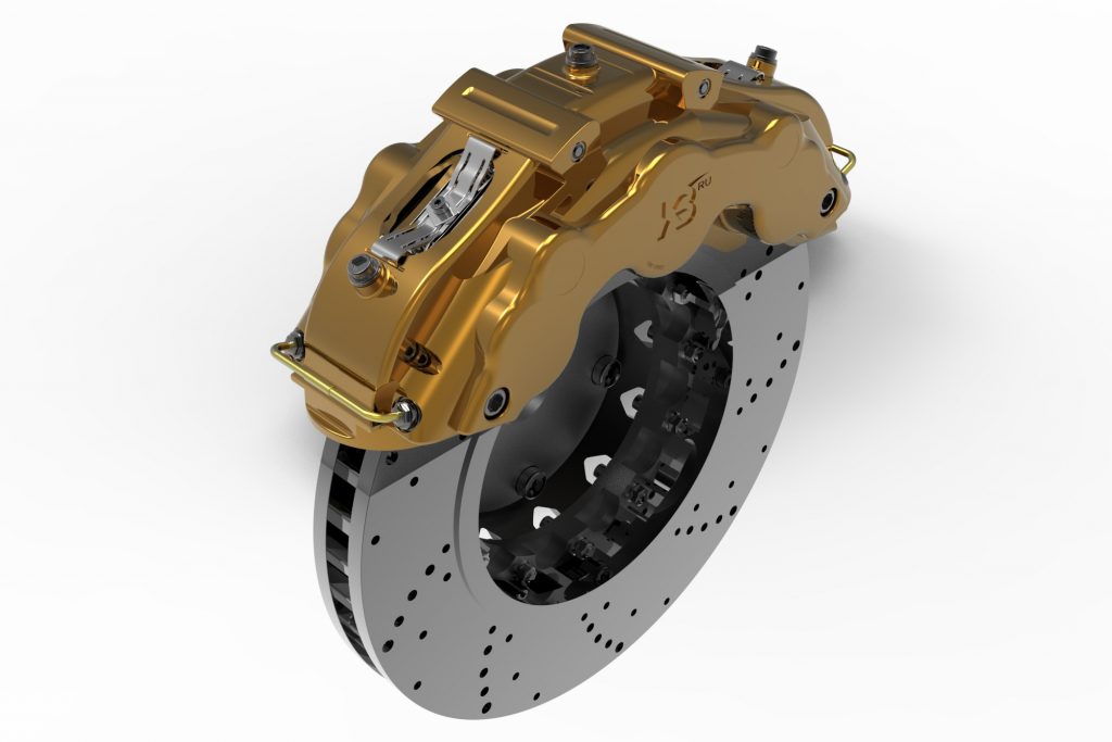 Тормозной суппорт с диском 3D модель