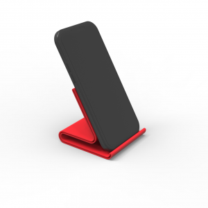 Рендер подставки для телефона красная