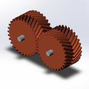 Шестерня 3 Д эскиз